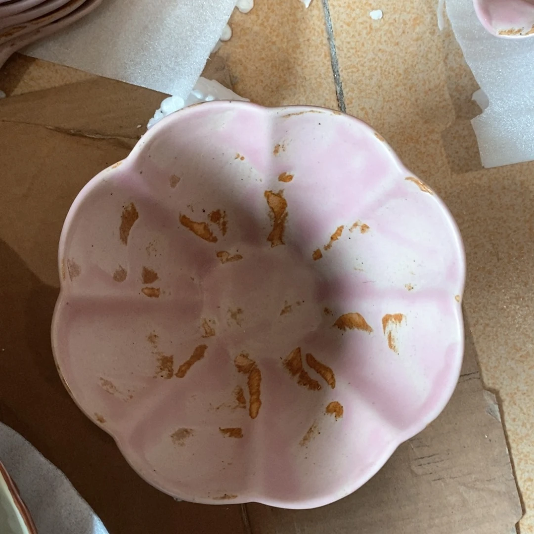 今囍陶器粗陶餐具1件