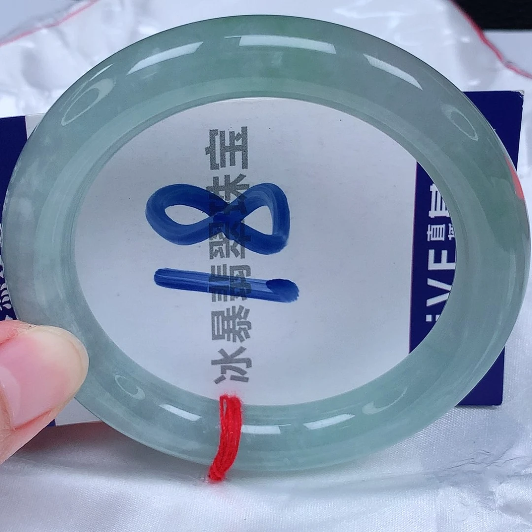 翡翠手镯未镶嵌缅甸天然A货翡翠56