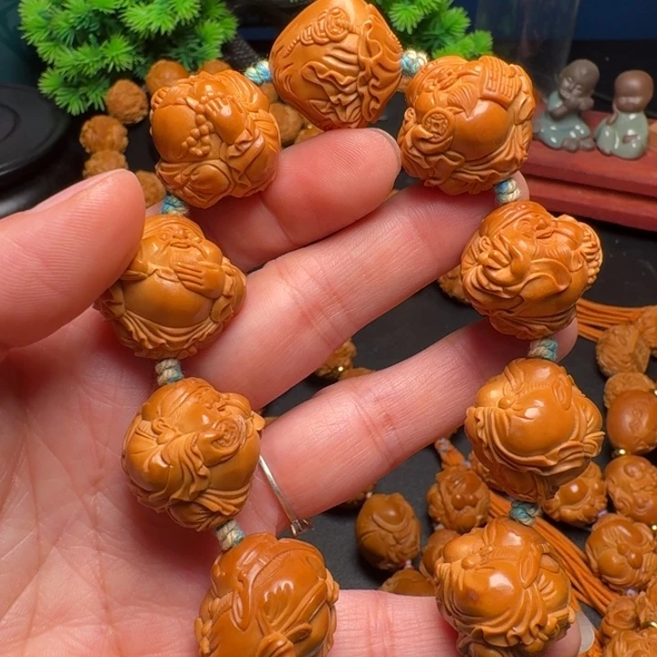 财***迷手串/手链橄榄核手串