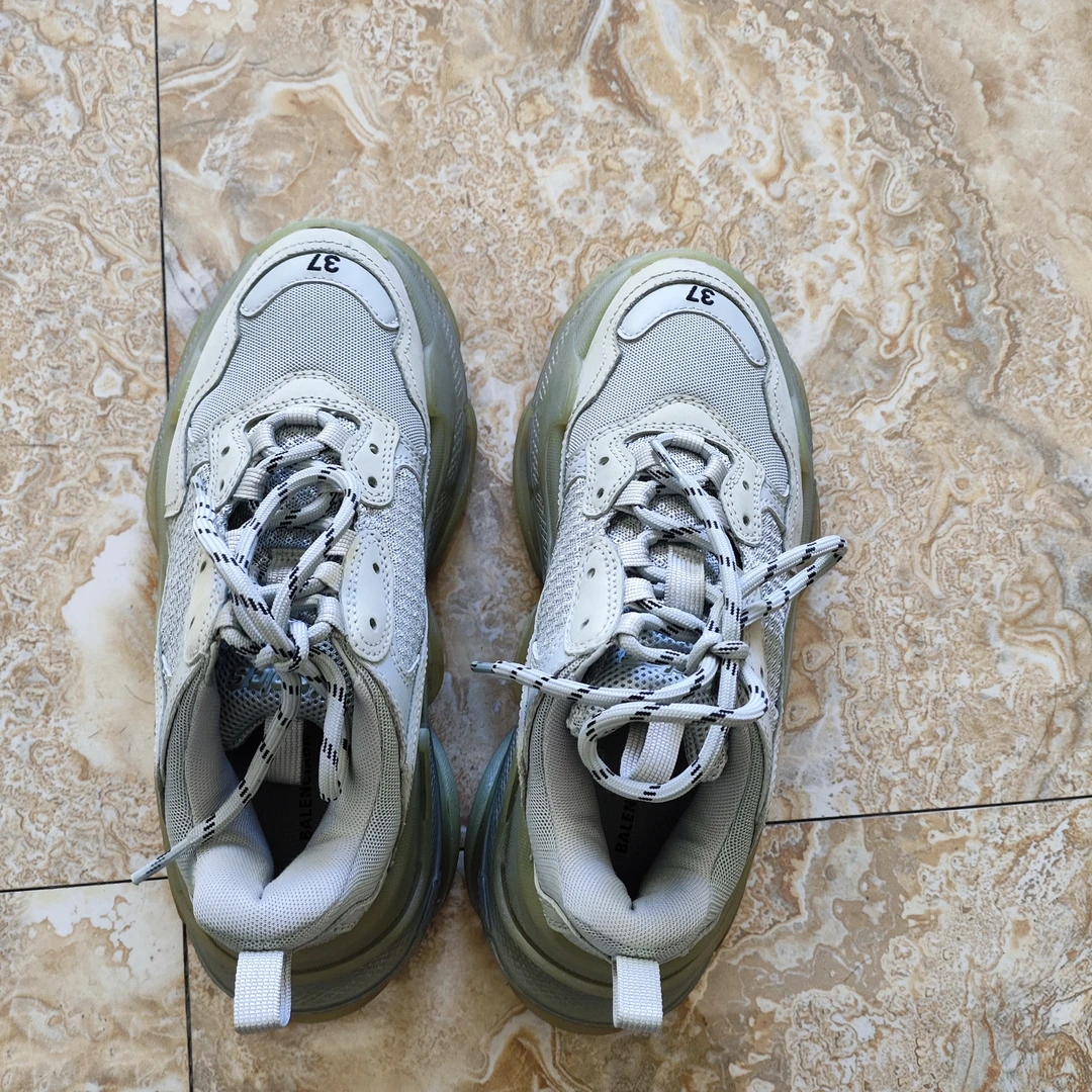 95新 Balenciaga/巴黎世家 麦殿/鞋子37码灰色/250204YSJFY01