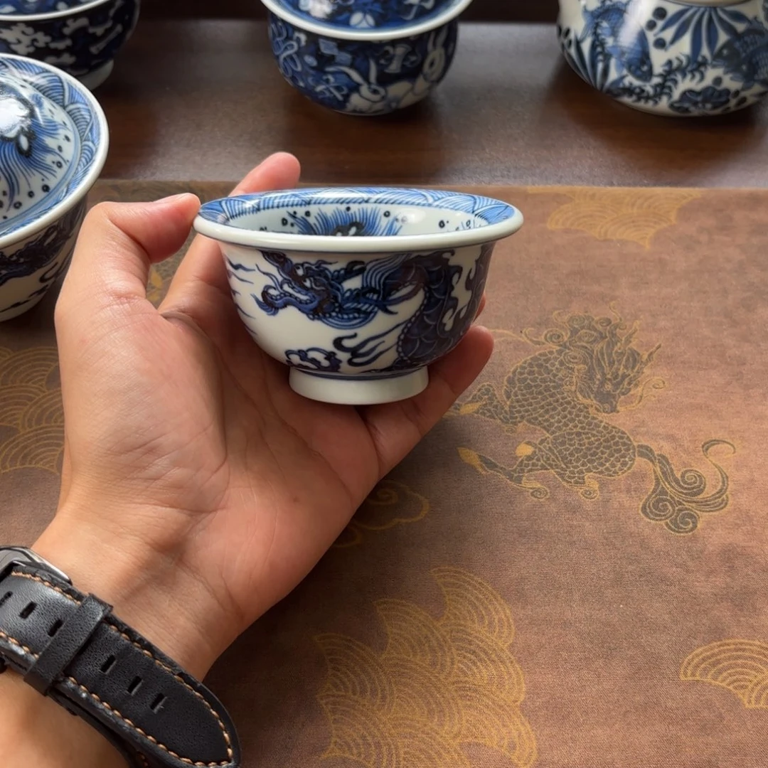 摆件福利景德镇手绘茶器微瑕