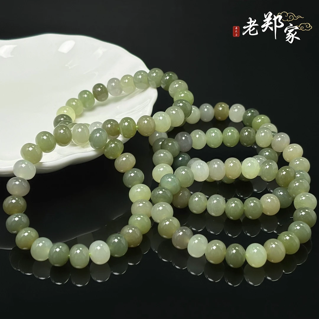 【老郑家】和田玉多宝手串 约10mm（多样性发一件）1801