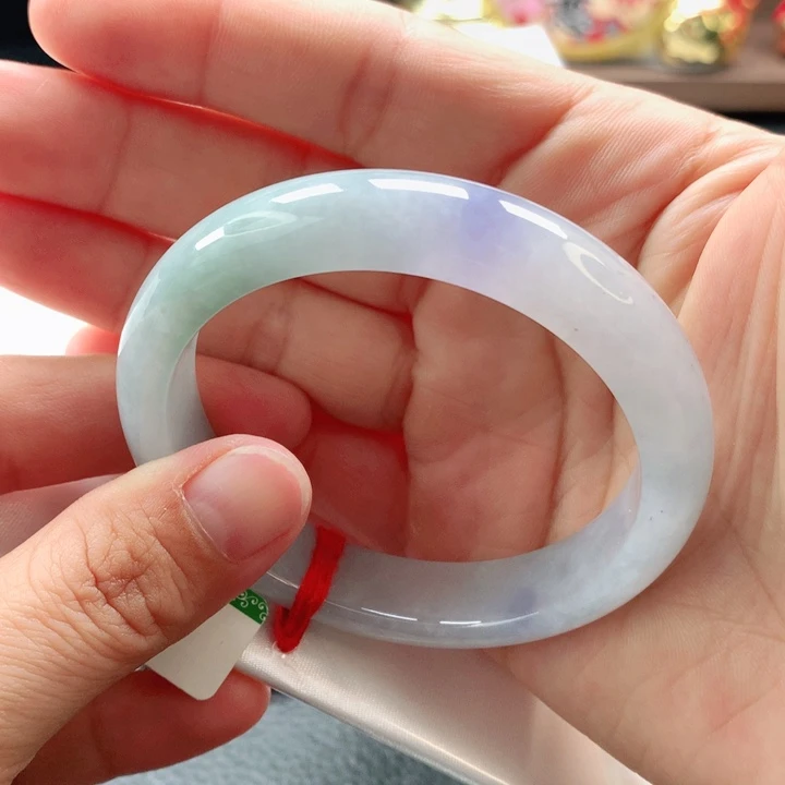 翡翠手镯未镶嵌55正