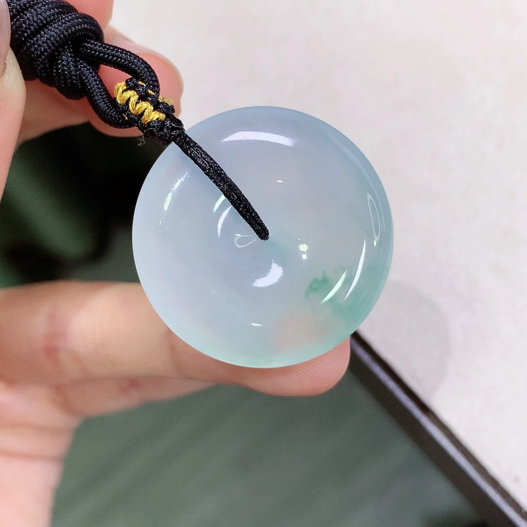 翡翠未镶嵌颈饰29.8-5.9