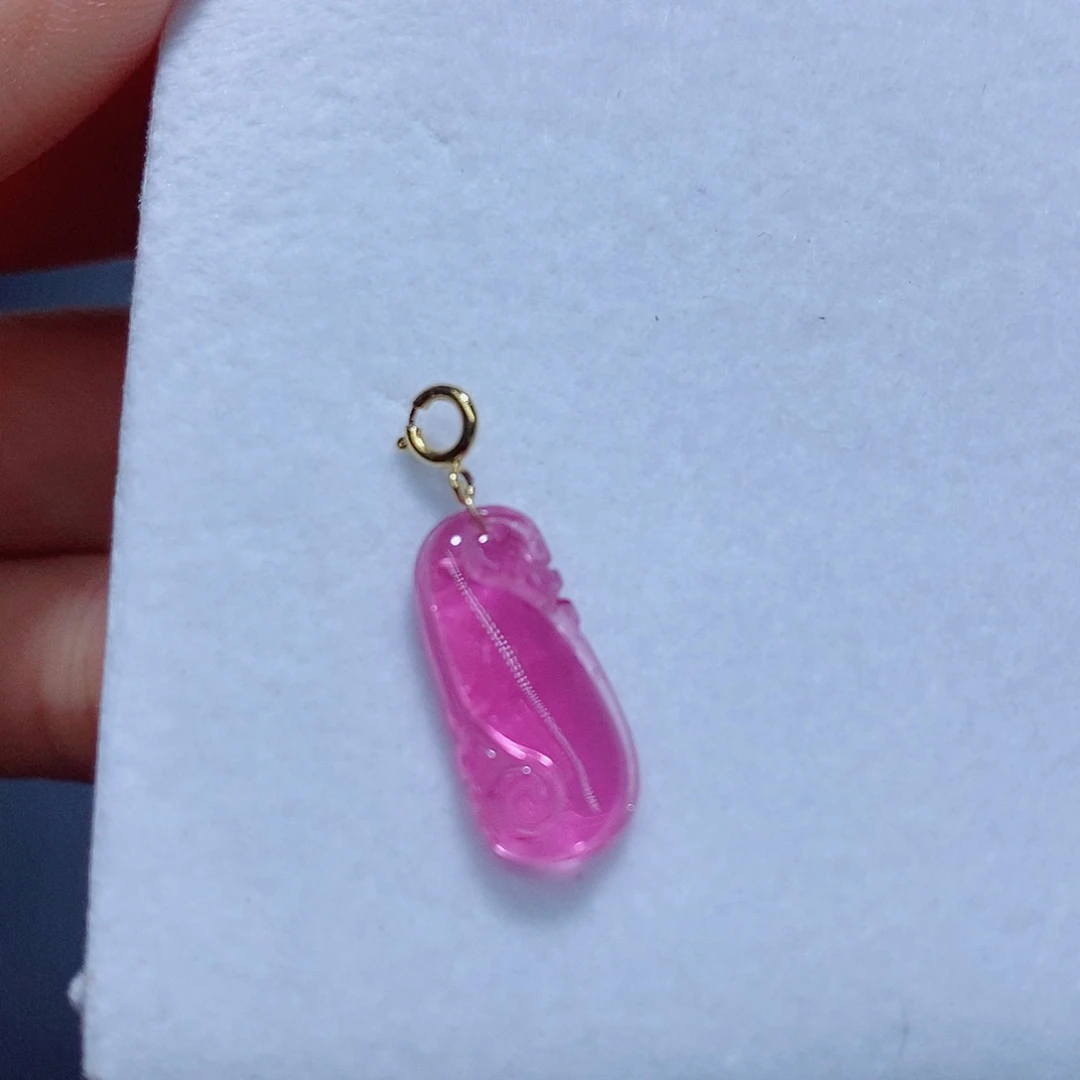 未镶嵌颈饰碧玺碧玺吊坠