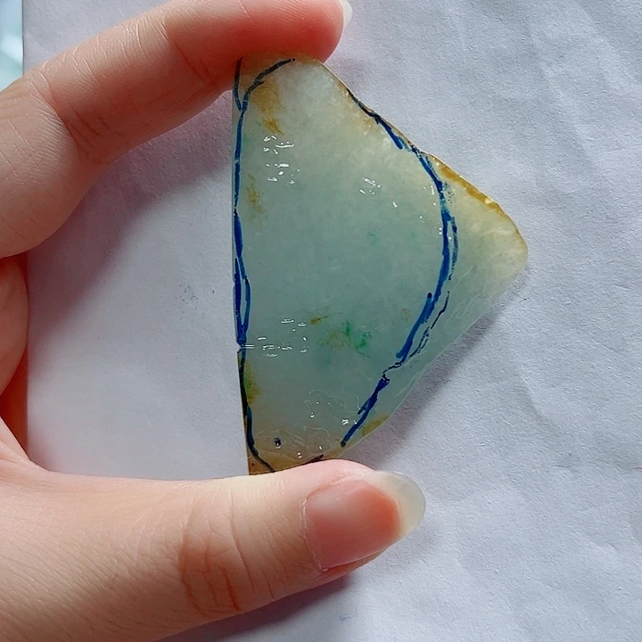 定制翡翠未镶嵌天然翡翠包工