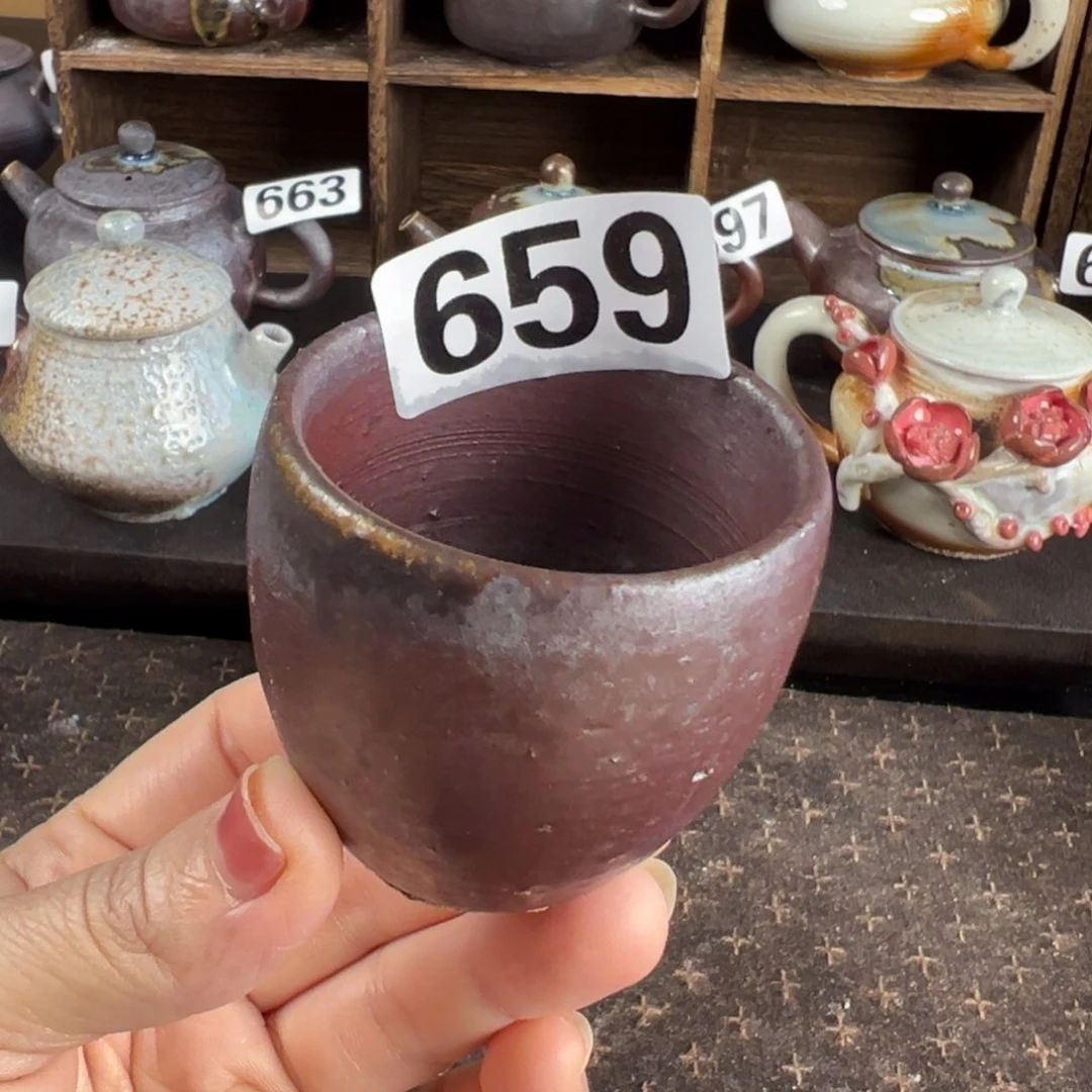 杯柴烧茶器主人杯