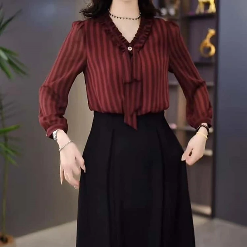 A391【连衣裙】2025早秋新款时尚优雅法式拼接条纹修身显瘦连衣裙