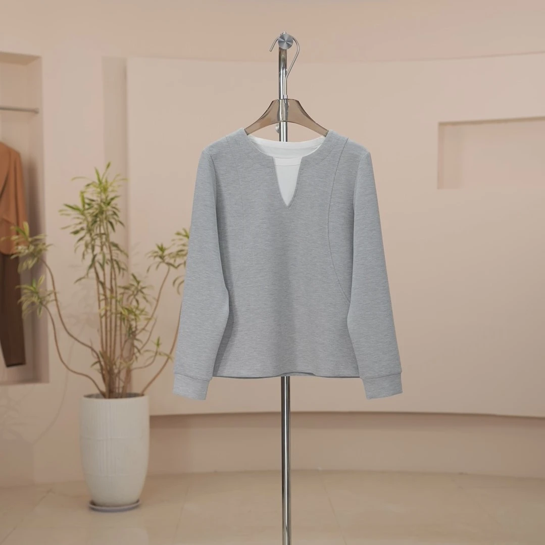 【认准正版】2025新款简约百搭长袖卫衣女款