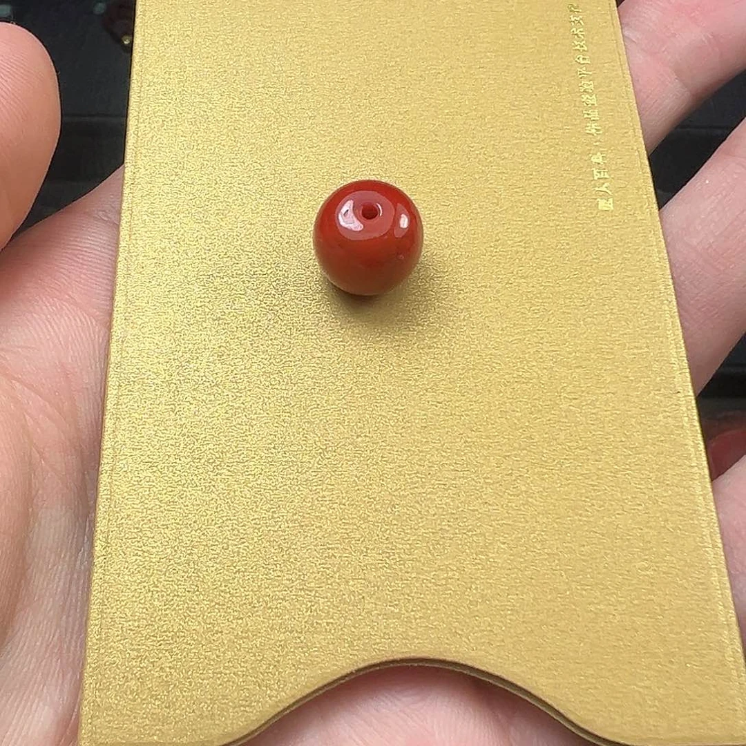 南红玛瑙合金珠子