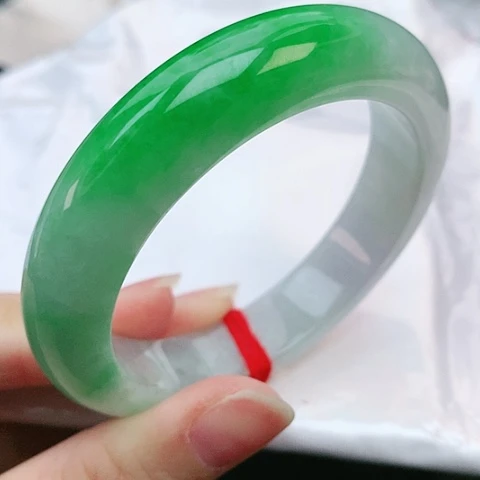 未镶嵌手镯翡翠53圈口882915