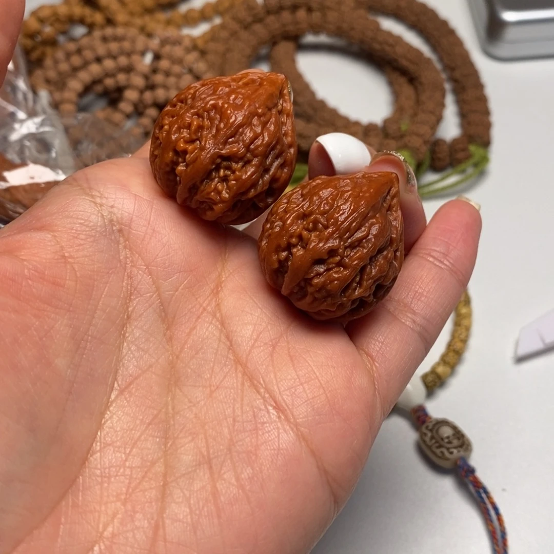 文玩核桃把件文玩核桃手捻手持