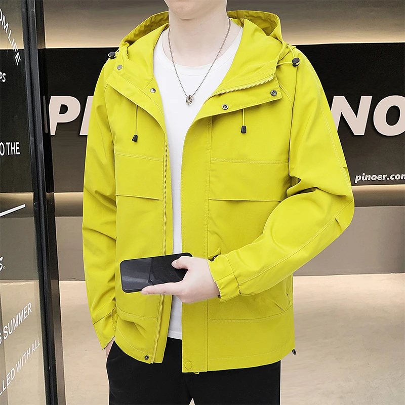 稻草人2025秋冬新款男士休闲夹克时尚工装百搭外套男女同款防风登