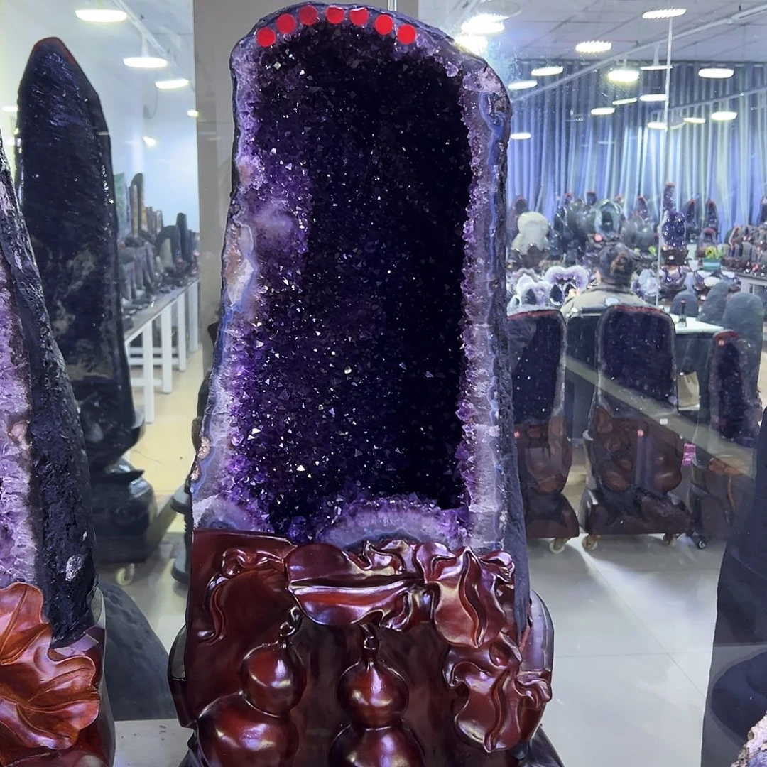 紫晶大型摆件（非配饰）未镶嵌