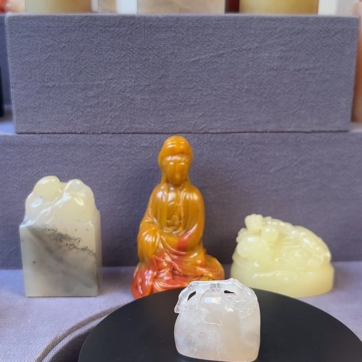 寿山石印石寿山石荔枝