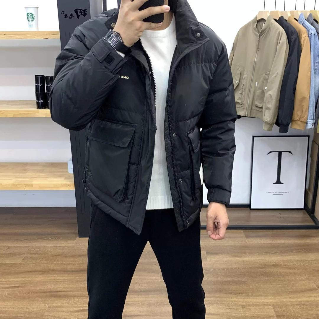 【清货】冬季户外立领保暖面包服休闲百搭宽松加厚抗寒外套23811
