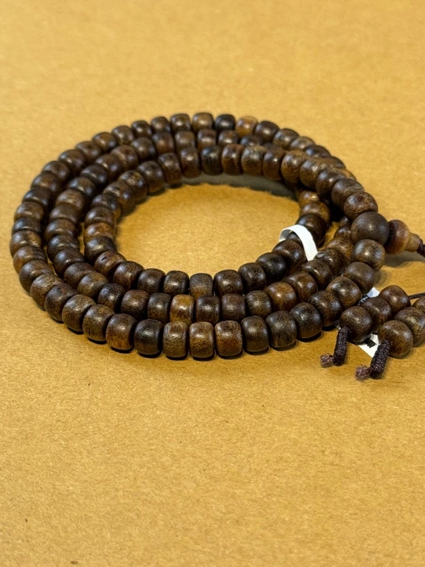 越南芽庄紫棋楠苹果珠沉香5✖️7mm沉水级手串