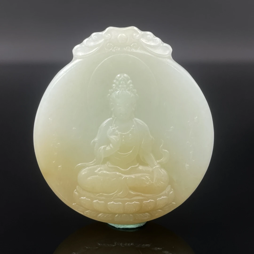 0104GY8657和田玉挂件