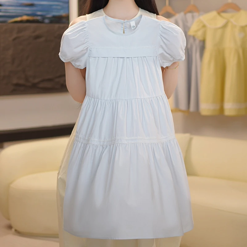 女童连衣裙夏装2025新款儿童洋气女孩夏季棉布裙子LQ-20517