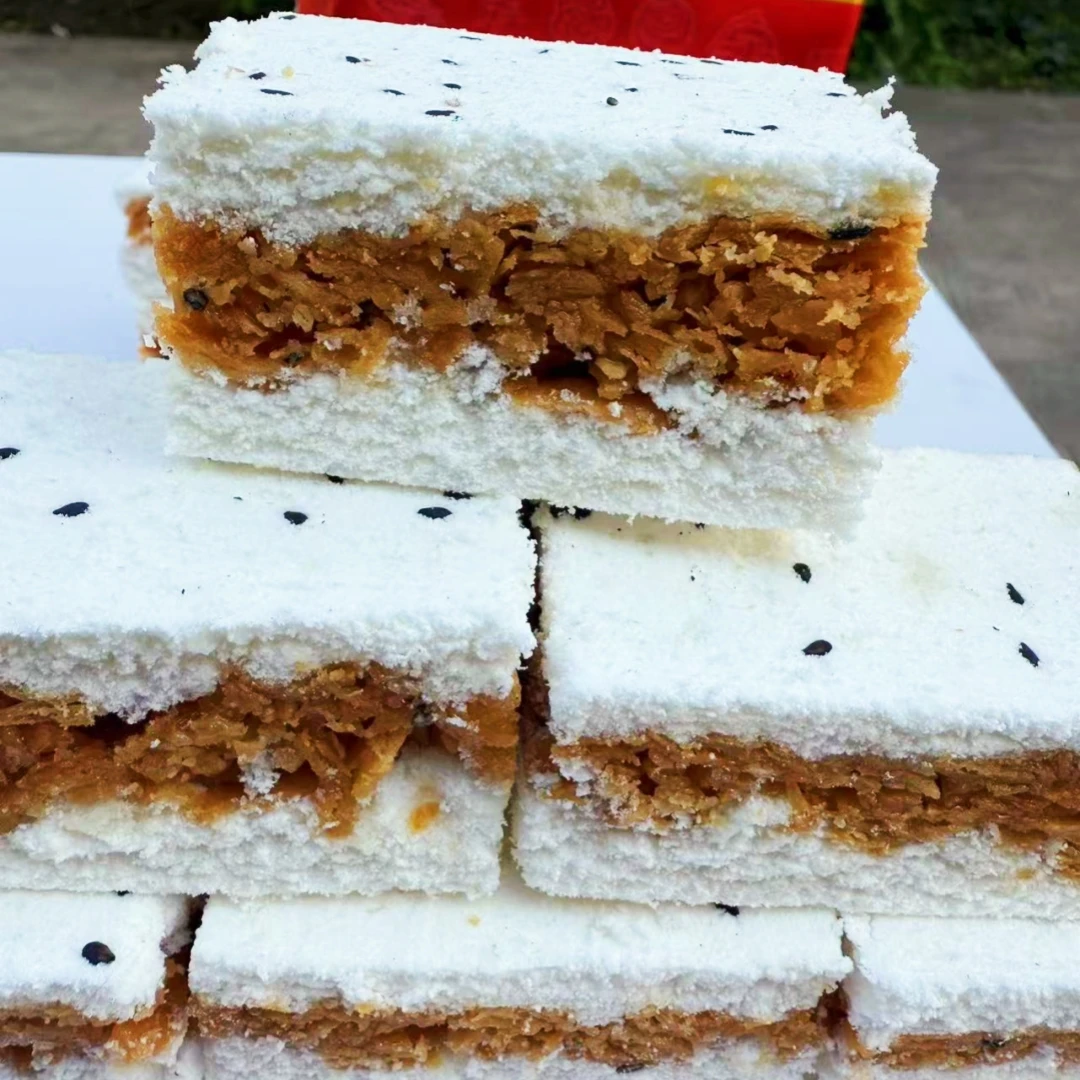 惠瑞奇水晶糕湖北天门特产芙蓉糕水仙糕传统糕点吃休闲零