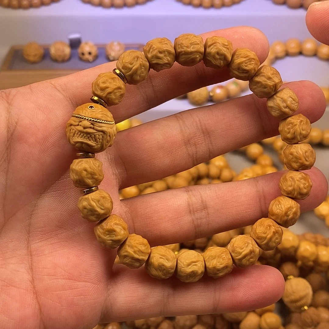 安***。手串猴头核桃全品龙蛇 盲僧