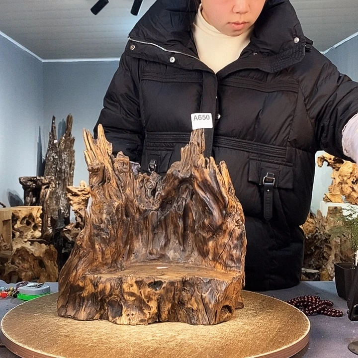 茶盏无*…650株木底座随行根艺