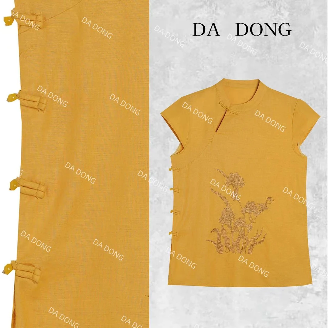 花未眠--中式国风气质时尚百搭休闲夏季宽松复古小众文艺显瘦衬衫