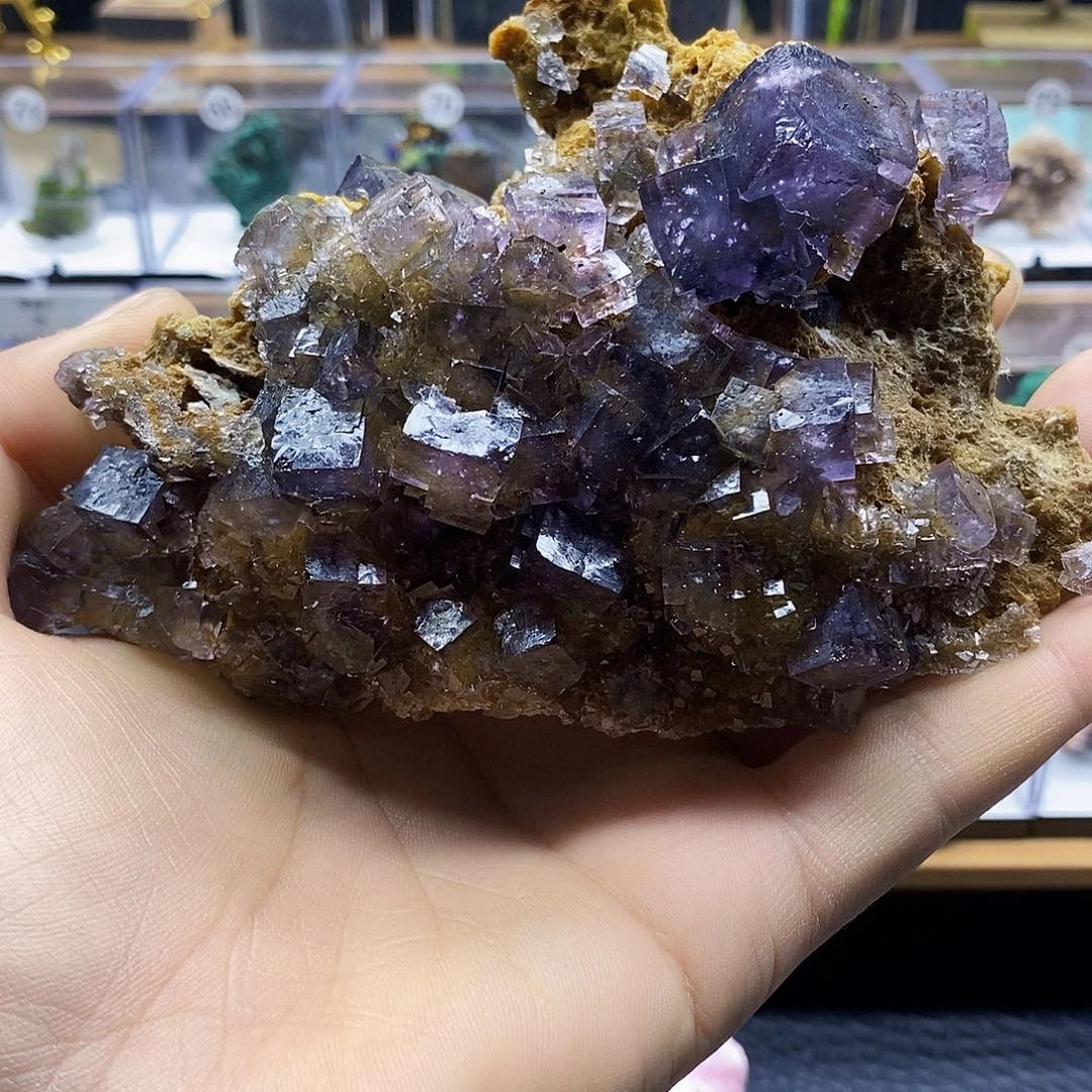 亚克力日光萤石摆件