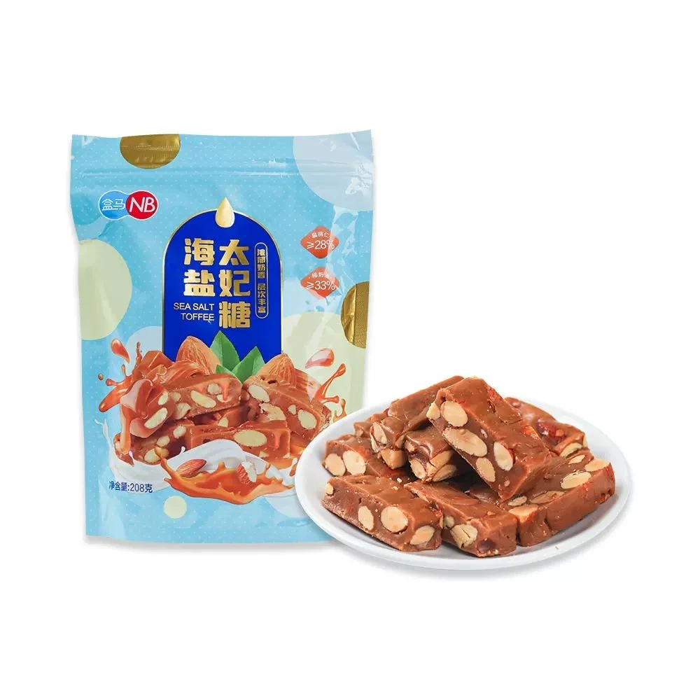 【酥脆不腻】盒马NB海盐太妃糖208g（独立包装）