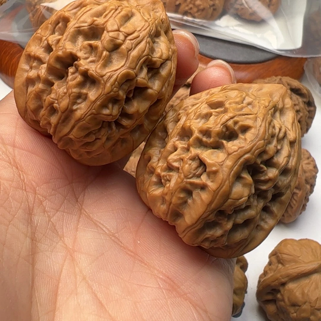 文玩核桃吊坠火苗41