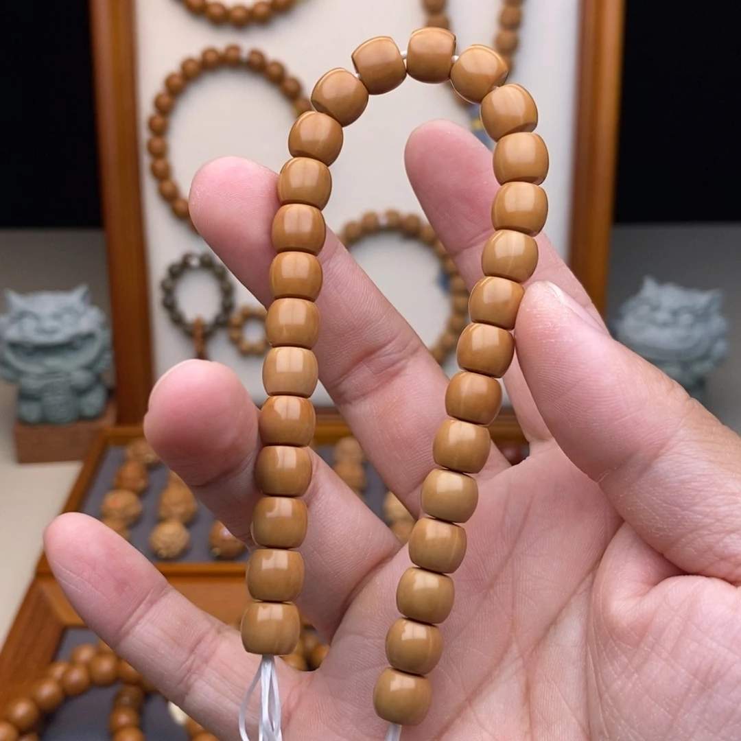 猴头核桃手串青*直切