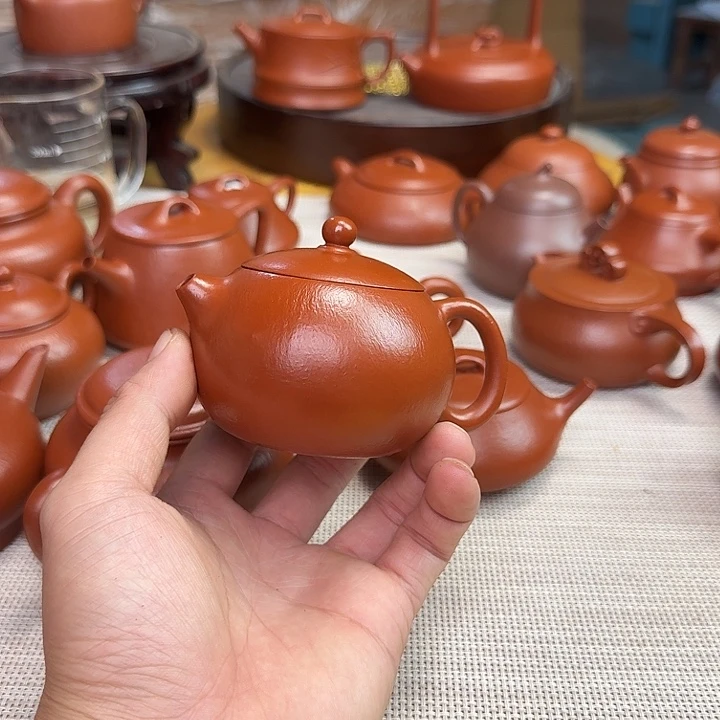 兰***馨紫砂壶全手工制作西施