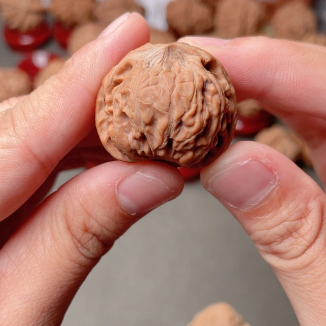 寒***影文玩核桃吊坠文山蛇头