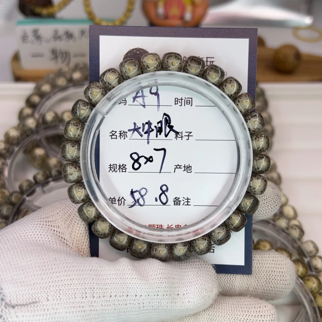 吊坠星月菩提大牛眼