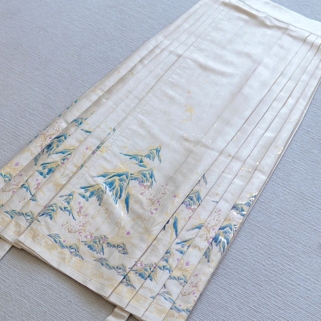 邵夕司汉服【千里山】马面裙女新款国风汉服穿搭长款气质高腰显瘦