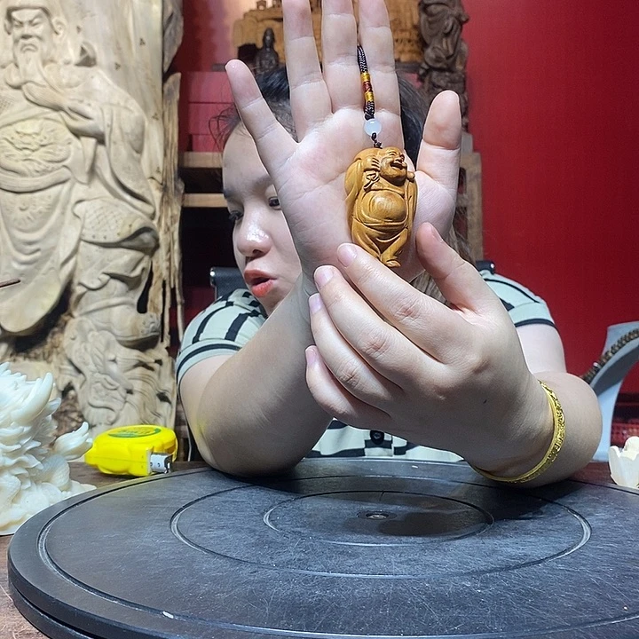 非洲紫檀（红花梨）无事牌