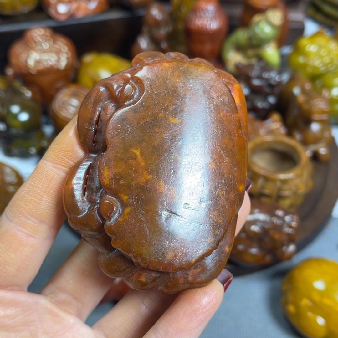 蛇纹石玉合金颈饰