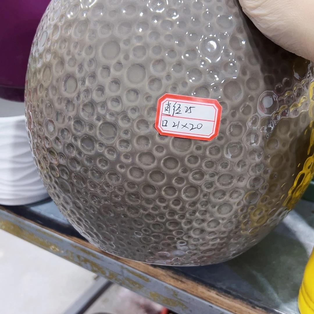 有孔外贸尾单陶瓷花盆凑单10米包邮