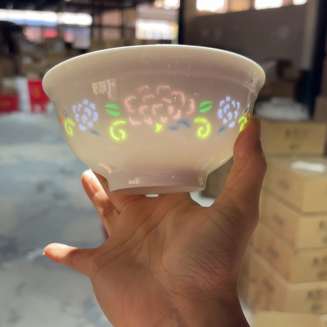 玉瓷景德镇陶瓷两只微瑕
