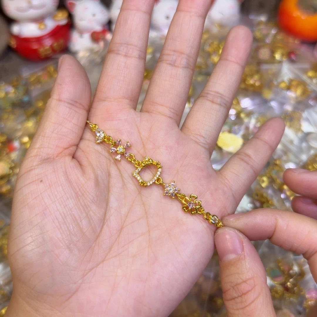 合金精工凯特猫半链1条