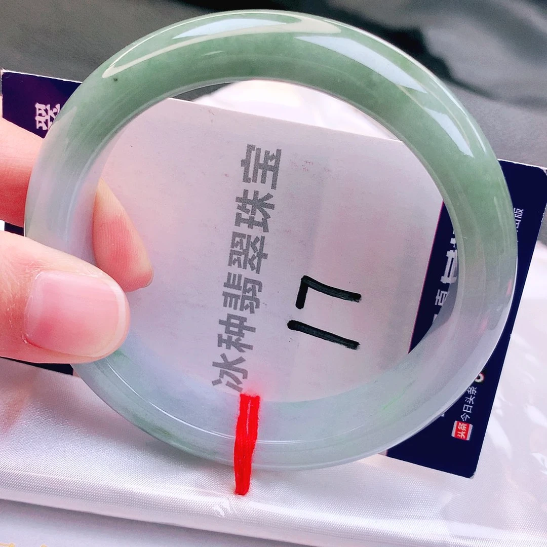 翡翠未镶嵌手镯缅甸天然a货翡翠手镯