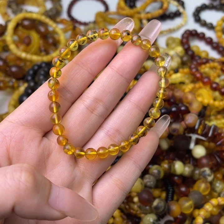 琥珀未镶嵌珠宝奇石