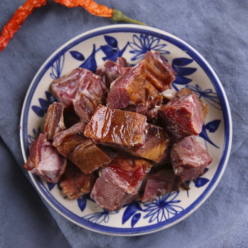 【腊排骨】农村柴火烟熏前排龙骨杂骨肉多 断骨包装