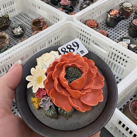 山泉造物手工制作柴烧889