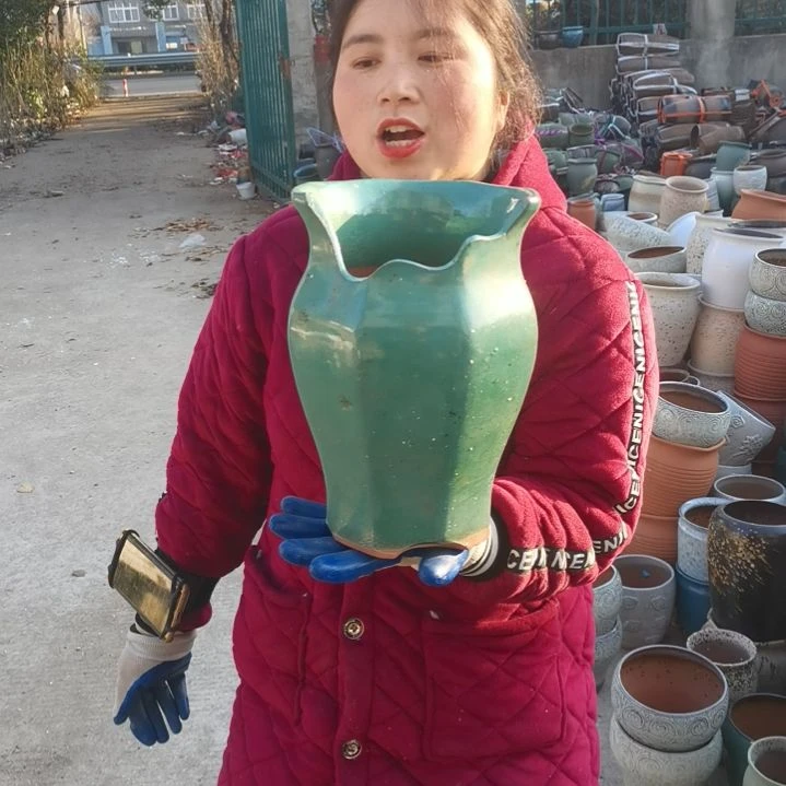 红陶口19高27瑕疵