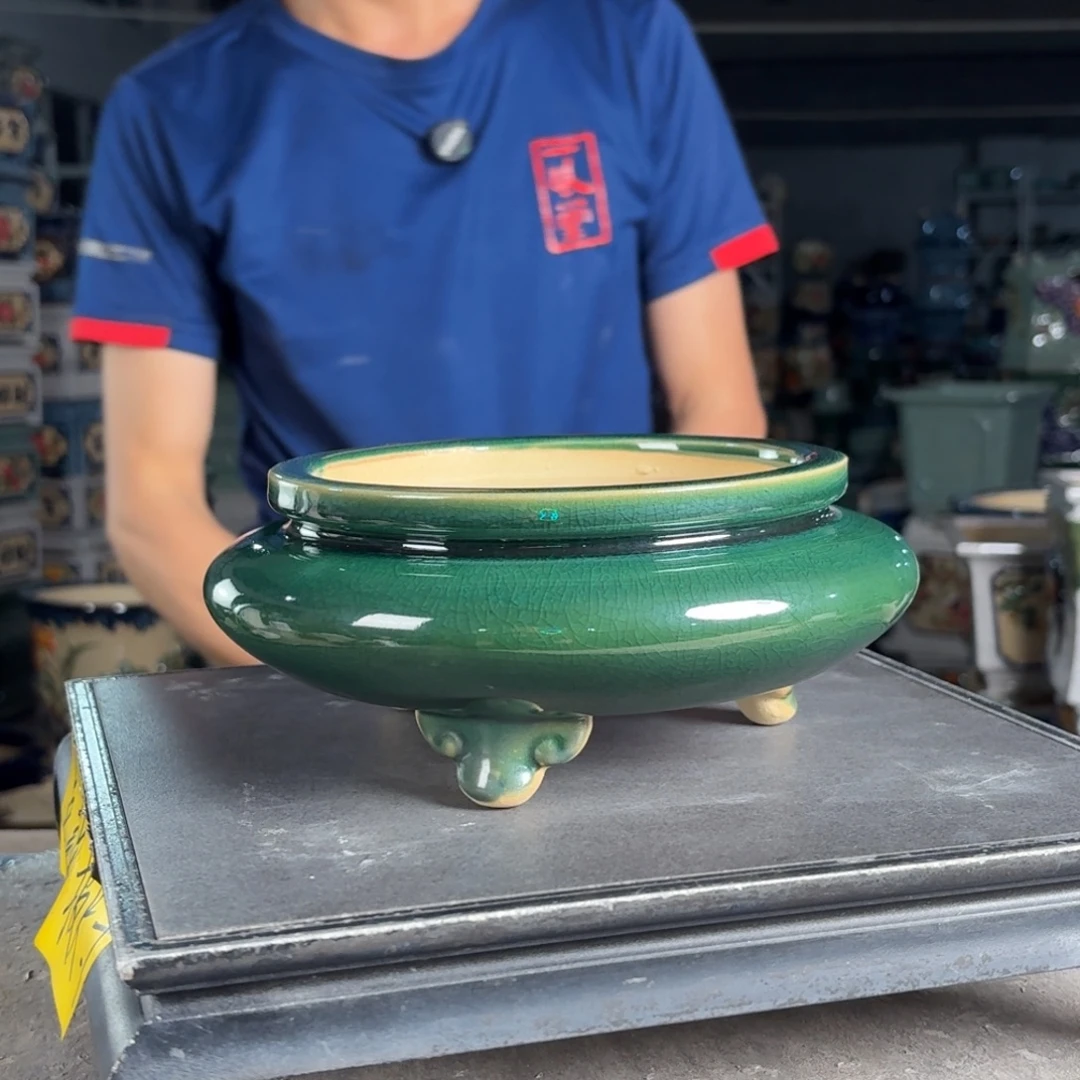 一风堂石湾花盆 内15*5