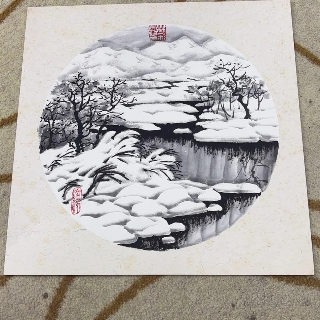 国画国画老师作品刘