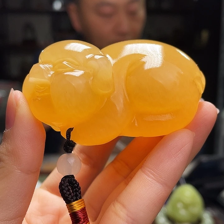 石英质玉挂件未镶嵌定制发货