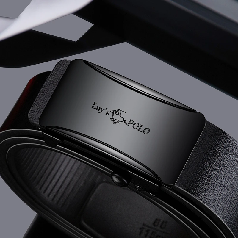 正品皮带男内穿新款男士无牙自动扣男款腰带高档商务裤带韩版潮流