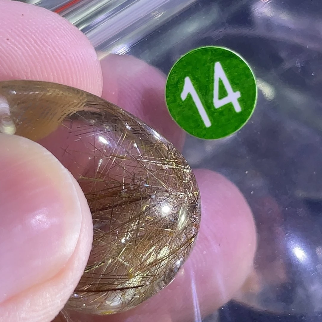 廈***音水晶吊坠(赠链)未镶嵌